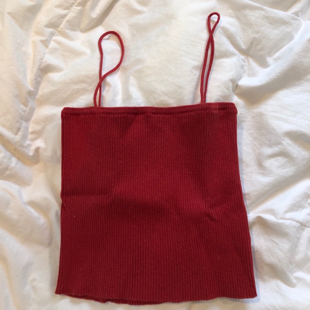 Brandy Melville Red crop top